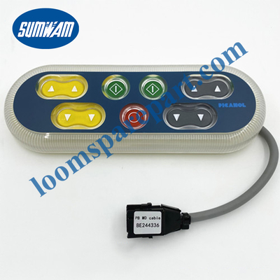 Tkanie Picanol Loom Części zamienne Push Button Control Box z diodą LED